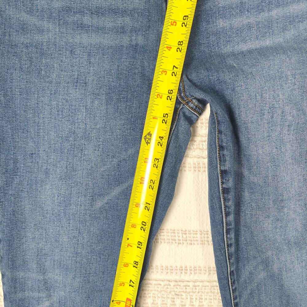 Ashley Mason High Rise Skinny Jeans Medium Wash Size 15 - Picture 5 of 9